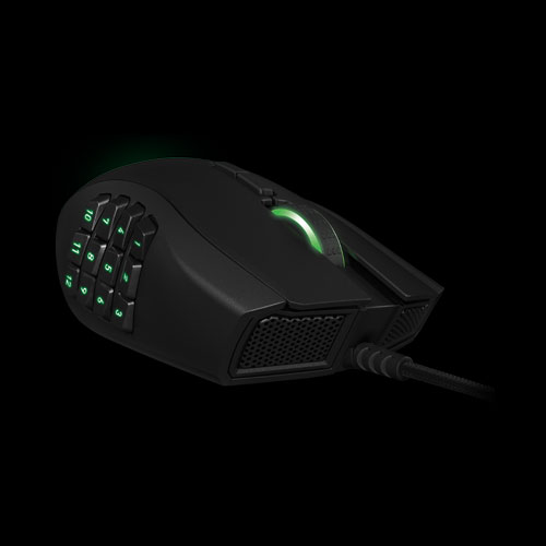 Souris Razer Naga 2014 éclairage Mmo Souris Ergonomique Gaming Mouse,  Capteur 8.200 Dpi, 12 Boutons, Droit - Dealicash