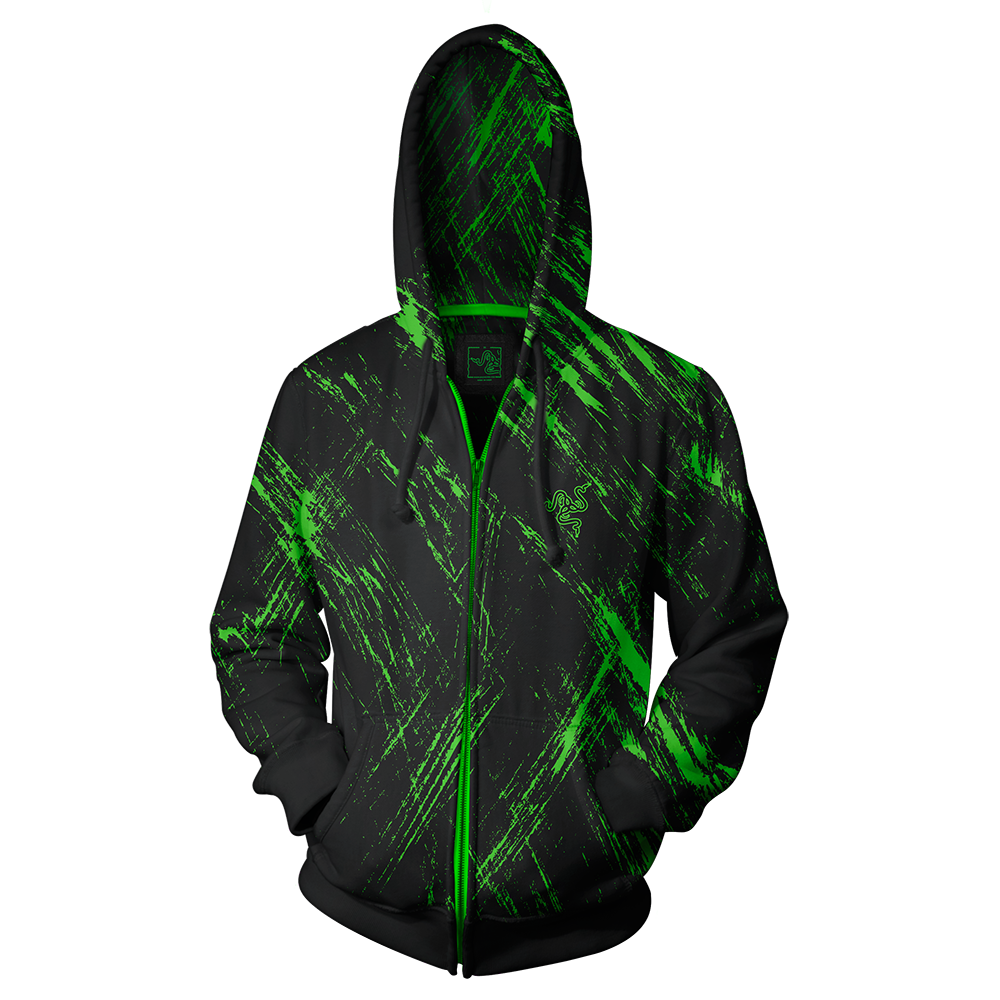 Razer Gash Hoodie толстовка с логотипом Razer купить в фирменном